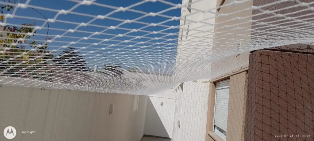 Por que instalar redes de proteção? Rede de proteção para pássaros.